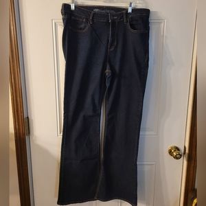 Old navy dark wash rock star high rise jeans